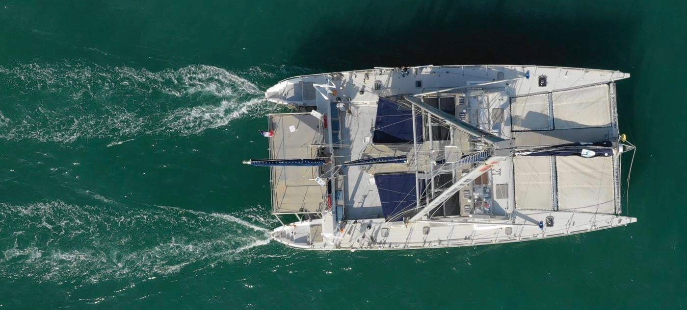 catamaran pédagogique - vie marine - dauphin méditerranée - navigation grand public - navire Sea Explorer missions scientifiques